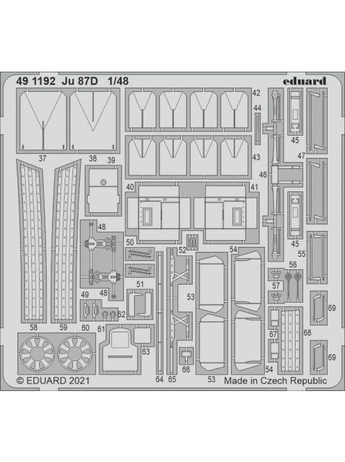 Eduard - Ju 87D for HASEGAWA / HOBBY 2000