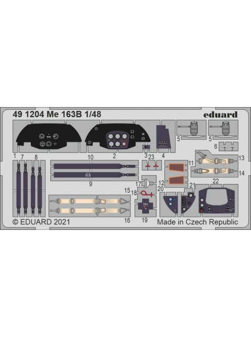 Eduard - Me 163B 1/48 For Gaspatch Models