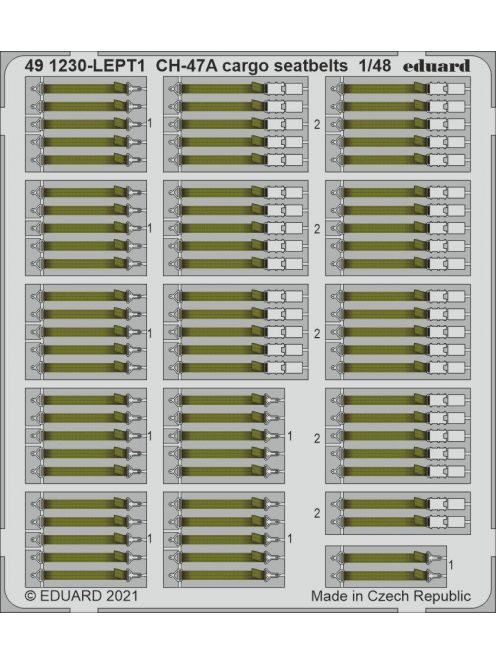 Eduard - Ch-47A Cargo Seatbelts For Hobby Boss