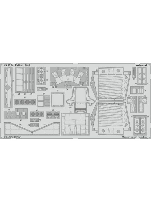 Eduard - P-40N, For Academy