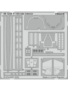 Eduard - F-14A Late Interior For Tamiya