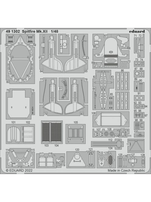 Eduard - Spitfire Mk.XII for AIRFIX