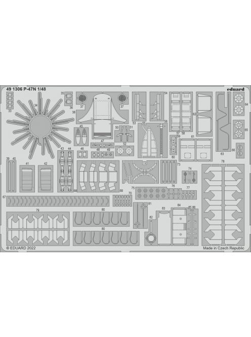 Eduard - P-47N for ACADEMY