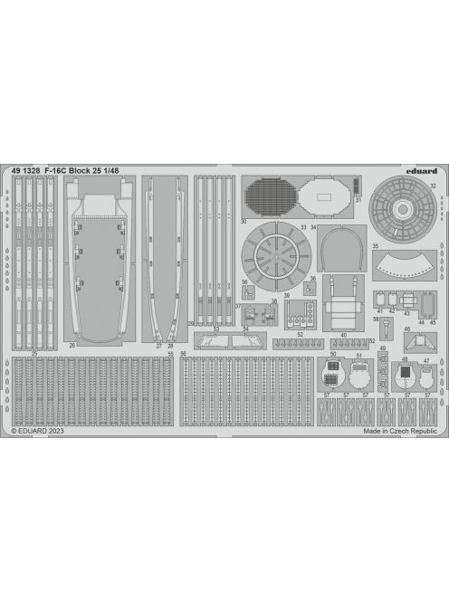 Eduard - F-16C Block 25 1/48 for KINETIC