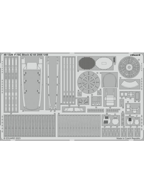 Eduard - F-16C Block 42 till 2005 1/48 for KINETIC