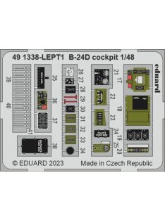 Eduard - B-24D cockpit 1/48 REVELL