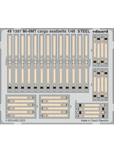 Eduard - Mi-8MT cargo seatbelts STEEL 1/48 TRUMPETER