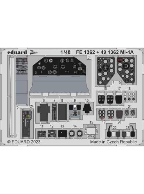 Eduard - Mi-4A 1/48 TRUMPETER