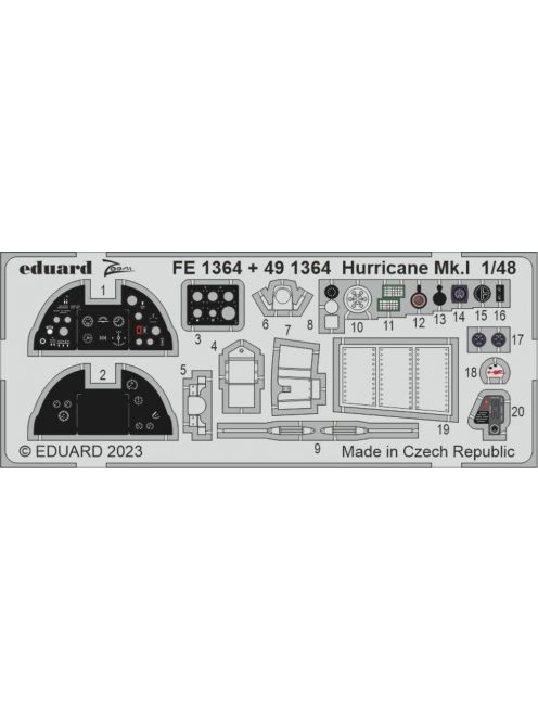 Eduard - Hurricane Mk.I 1/48 HOBBY BOSS