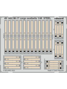 Eduard - Mi-17 cargo seatbelts STEEL 1/48