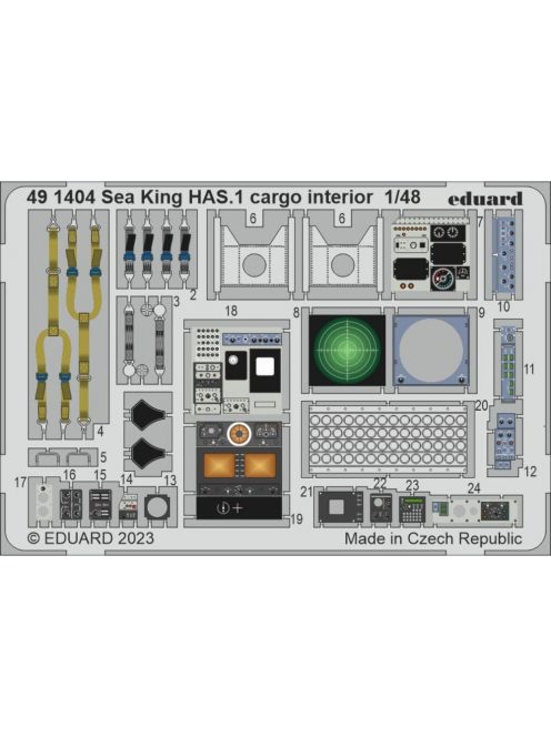 Eduard - Sea King HAS.1 cargo interior 1/48