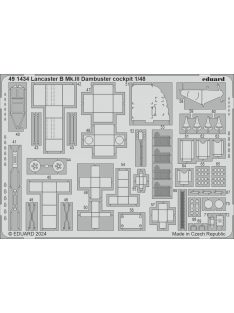 Eduard - Lancaster B Mk.III Dambuster cockpit 1/48 HKM