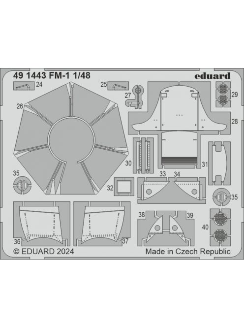 Eduard Accessories - FM-1 TAMIYA