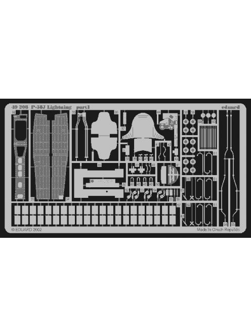 Eduard - P-38J Lightning for Hasegawa