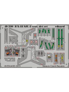 Eduard - F/A-18C Hornet ejection seat for Hasegawa