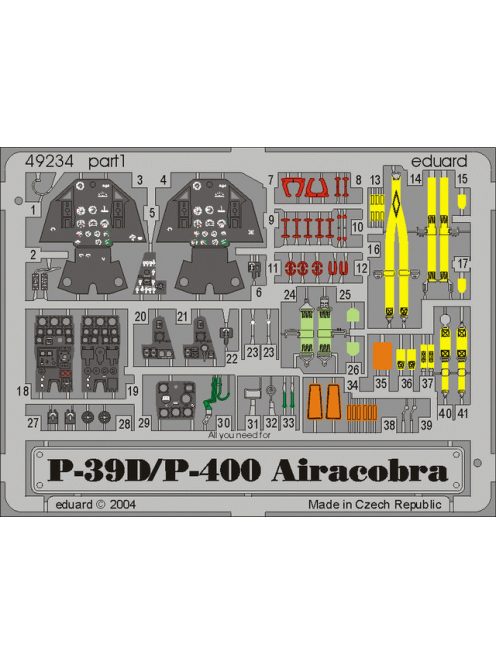 Eduard - P-39D/P-400 Airacobra for Eduard