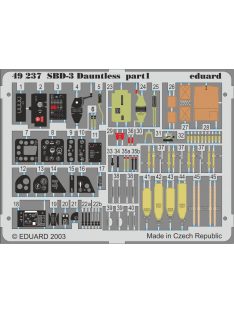 Eduard - SBD-3 Dauntless for Hasegawa