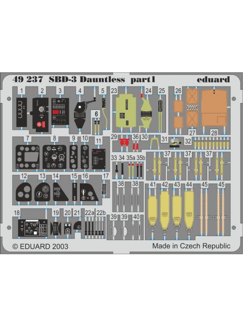 Eduard - SBD-3 Dauntless for Hasegawa