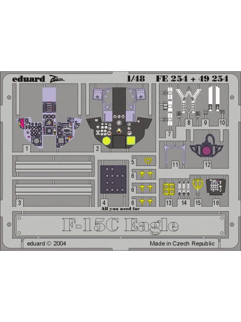 Eduard - F-15C Eagle Interior for Academy