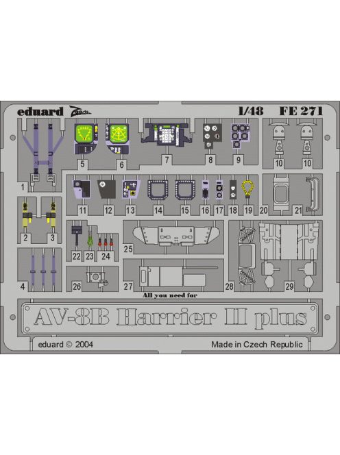 Eduard - AV-8B Harrier II Plus 