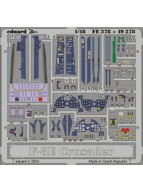 Eduard - F-8E Crusader for Hasegawa