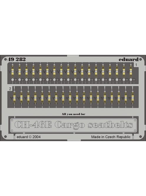 Eduard - CH-46E Sea K. Seatb. Cargo Type for Academy