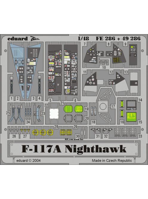 Eduard - F-117A Nighthawk for Tamiya