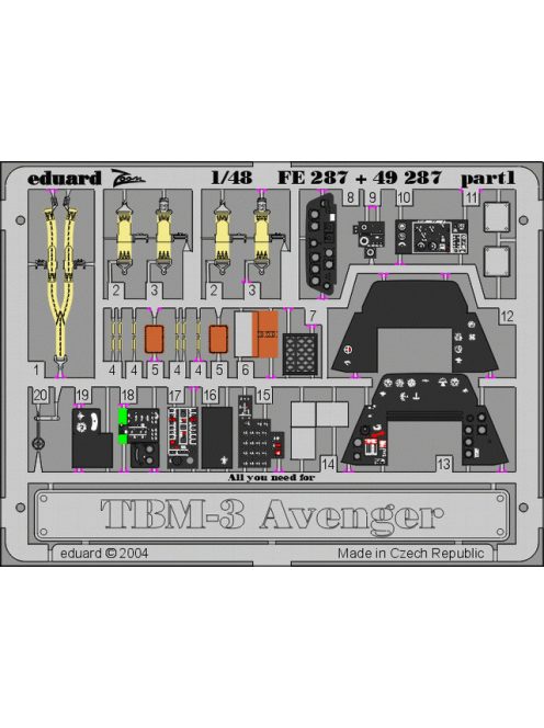 Eduard - TBM-3 Avenger for Accurate