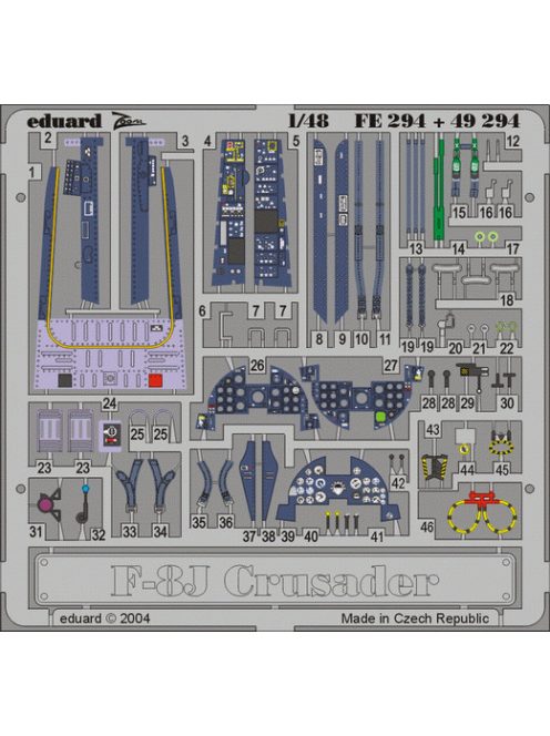 Eduard - F-8J Crusader for Hasegawa