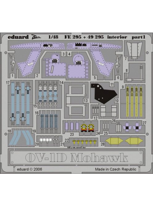 Eduard - OV-1D Mohawk interior for Roden