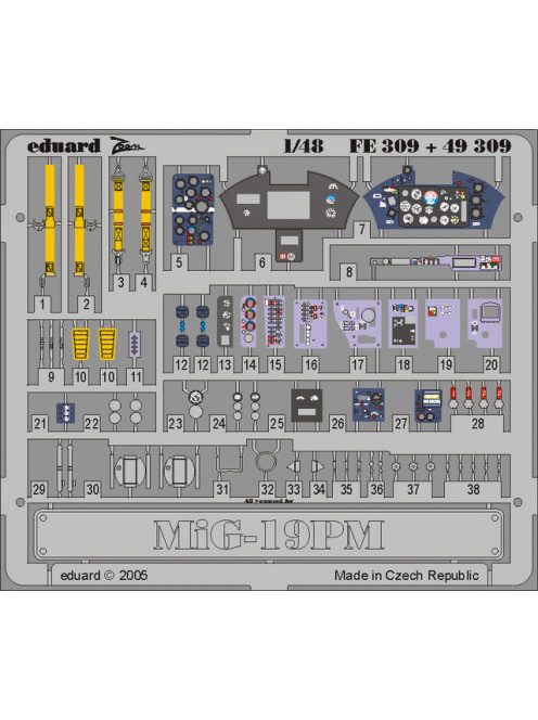 Eduard - Mig-19PM for Trumpeter