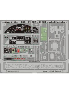   Eduard - B-17G Flying Fortress cockpit interior for Revell/Monogram