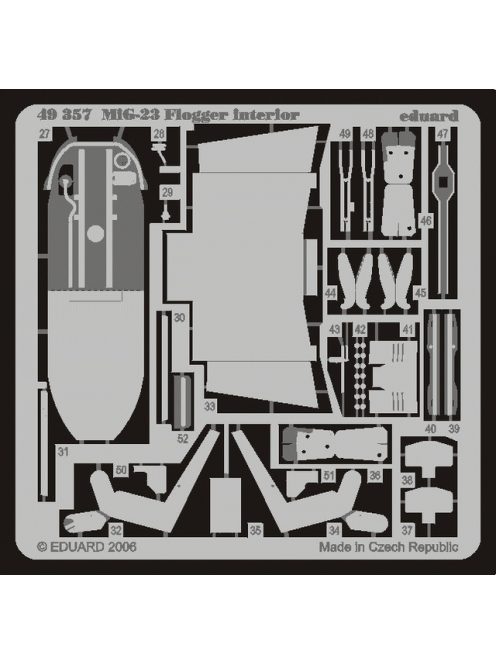 Eduard - MiG-23 Flogger interior for Italeri