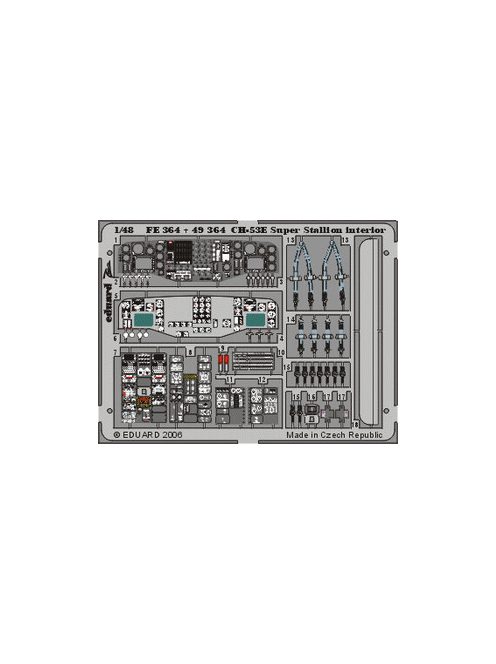 Eduard - CH-53E Super Stallion interior for Academy/MRC