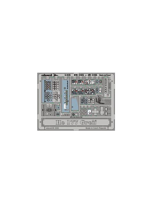 Eduard - He 177 Greif interior for MPM