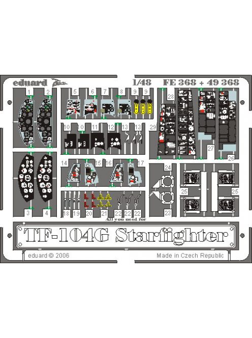 Eduard - TF-104G Starfighter for Hasegawa