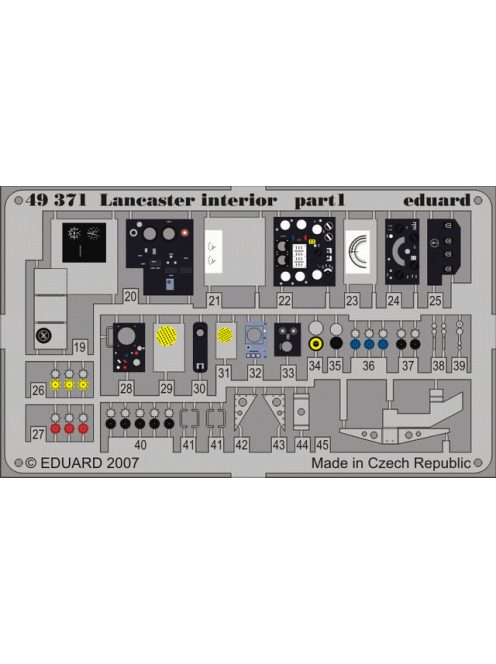 Eduard - Lancaster interior for Tamiya