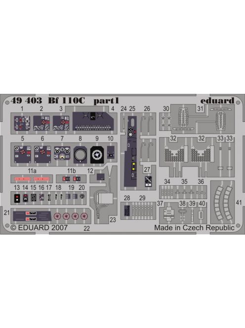 Eduard - Messerschmitt Bf 110 C for Eduard