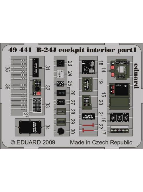 Eduard - B-24J cockpit interior S.A. (REV/MON) 