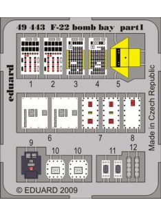 Eduard - F-22 bomb bay for Academy
