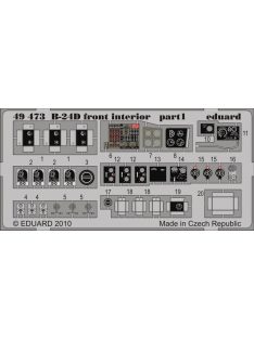 Eduard - B-24D front interior for Revell/Monogram 