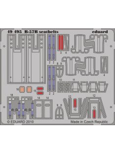 Eduard - B-57B seatbelts for Airfix 