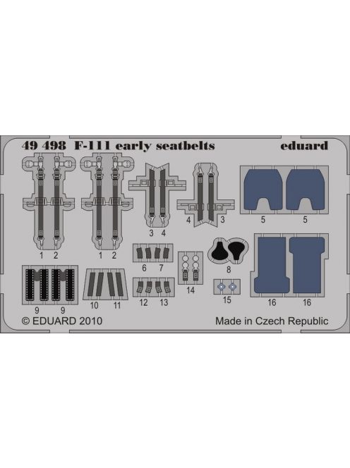 Eduard - F-111 early seatbelts for Hobby Boss 