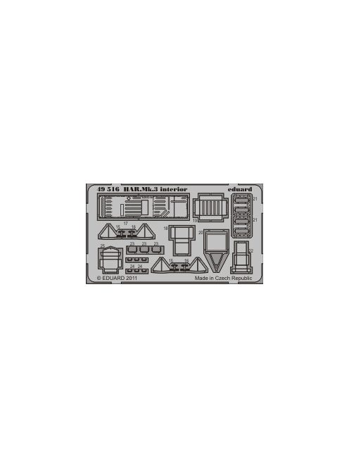 Eduard - HAR. Mk.3 interior S.A. for Hasegawa 