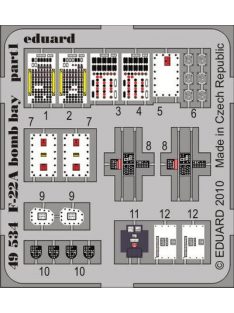 Eduard - F-22A bomb bay for Hasegawa 