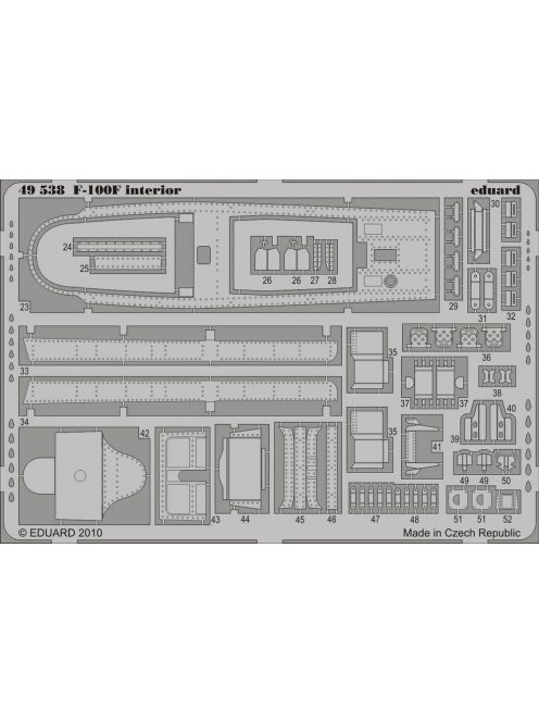 Eduard - F-100F interior S.A. for Trumpeter 