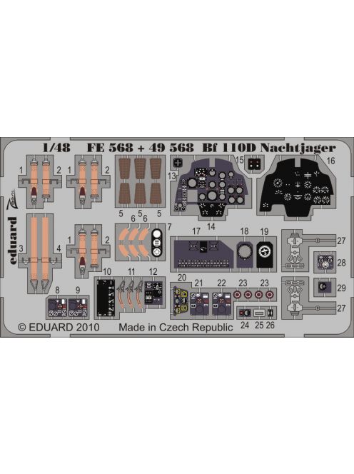 Eduard - Bf 110D Nachtjager for DCH 