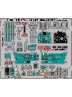 Eduard - MiG-21MFN interior S.A. for Eduard 