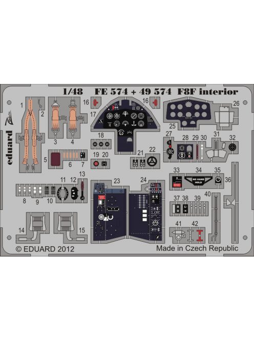 Eduard - F8F interior S.A. for Hobby Boss 