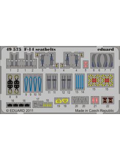 Eduard - F-14 seatbelts for Hobby Boss 